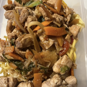 Five Spiced Chicken & noodles