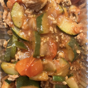 Pork Penne pasta