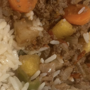 Thai beef & rice