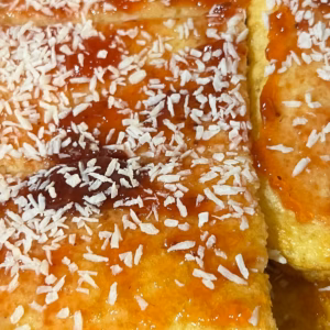 Coconut sponge Tray