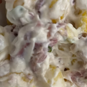 Creamy Ham & Pineapple Jacket Potato
