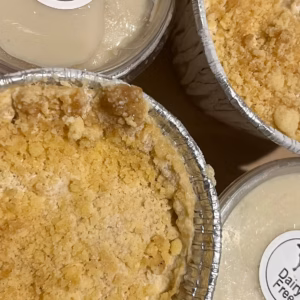 Crumble & custard