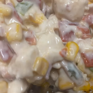 Chicken, Bacon & Sweetcorn Jacket Potato