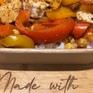 Quorn and chickpea curry