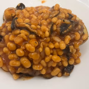 Smokey Mushroom & Beans Jacket Potato
