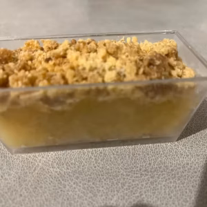 Apple crumble