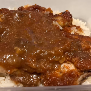 Sticky chicken legs