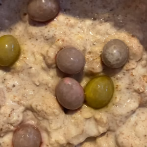Mini Egg Overnight Oats