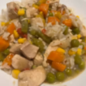 Thai green chicken curry