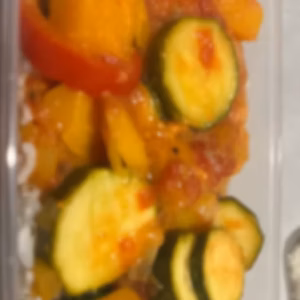 Spiced Aubergine & rice
