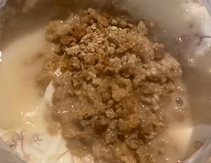 Apple Crumble & Custard